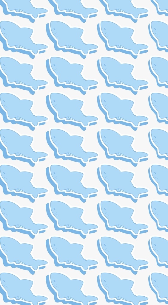 【壁紙】水色なサメ