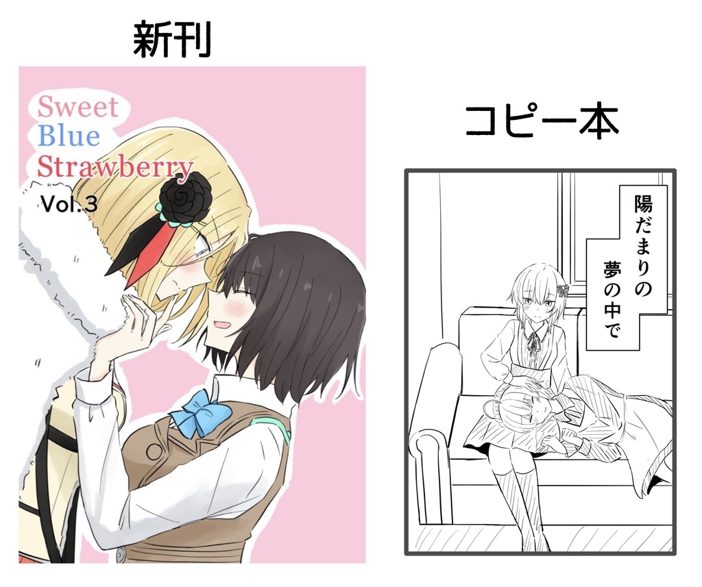 Sweet Blue strawberry vol.3＋コピー本セット