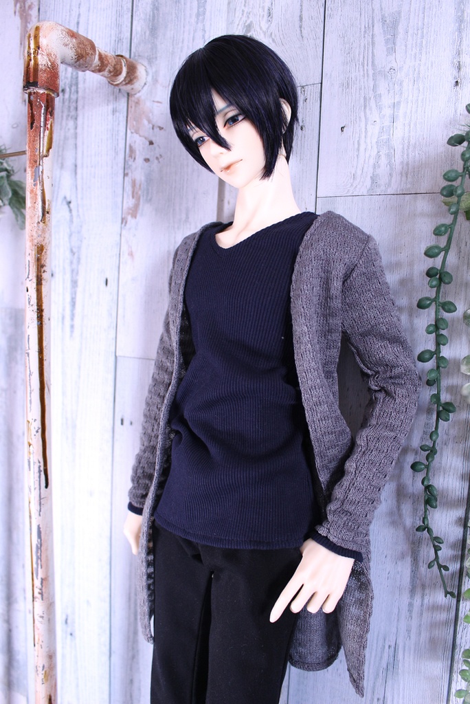 1/3サイズドール服【カーディガン】