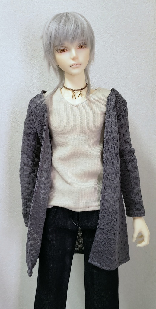 1/3サイズドール服【カーディガン】