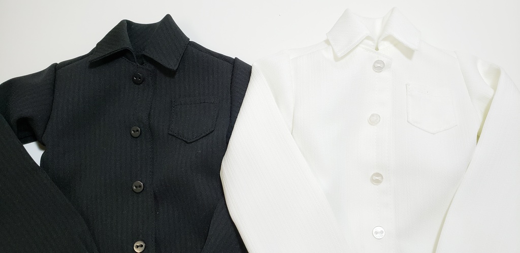 1/3サイズドール服【Yシャツ】