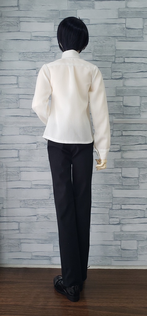 1/3サイズドール服【Yシャツ】