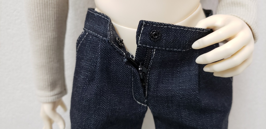 1/3サイズドール服【パンツ】