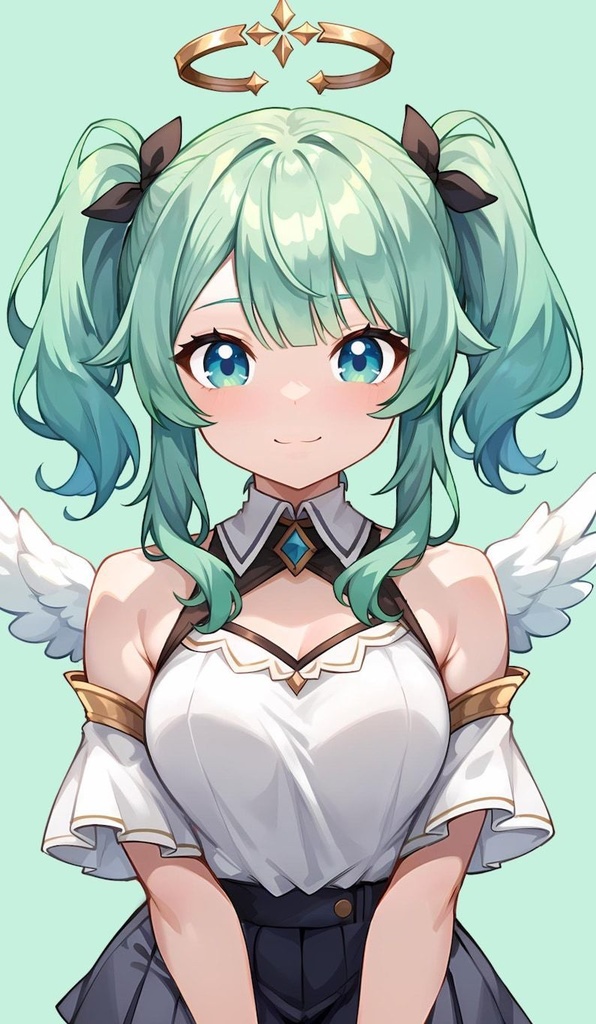 Vtuber Angel Girl - Premade & Presetup model ready for streaming - Vtube Studio - Twitch - Commercial use - Fully Rigged