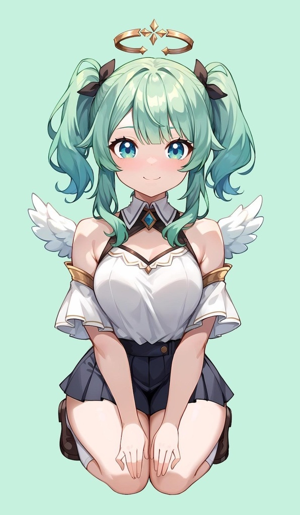 Vtuber Angel Girl - Premade & Presetup model ready for streaming - Vtube Studio - Twitch - Commercial use - Fully Rigged