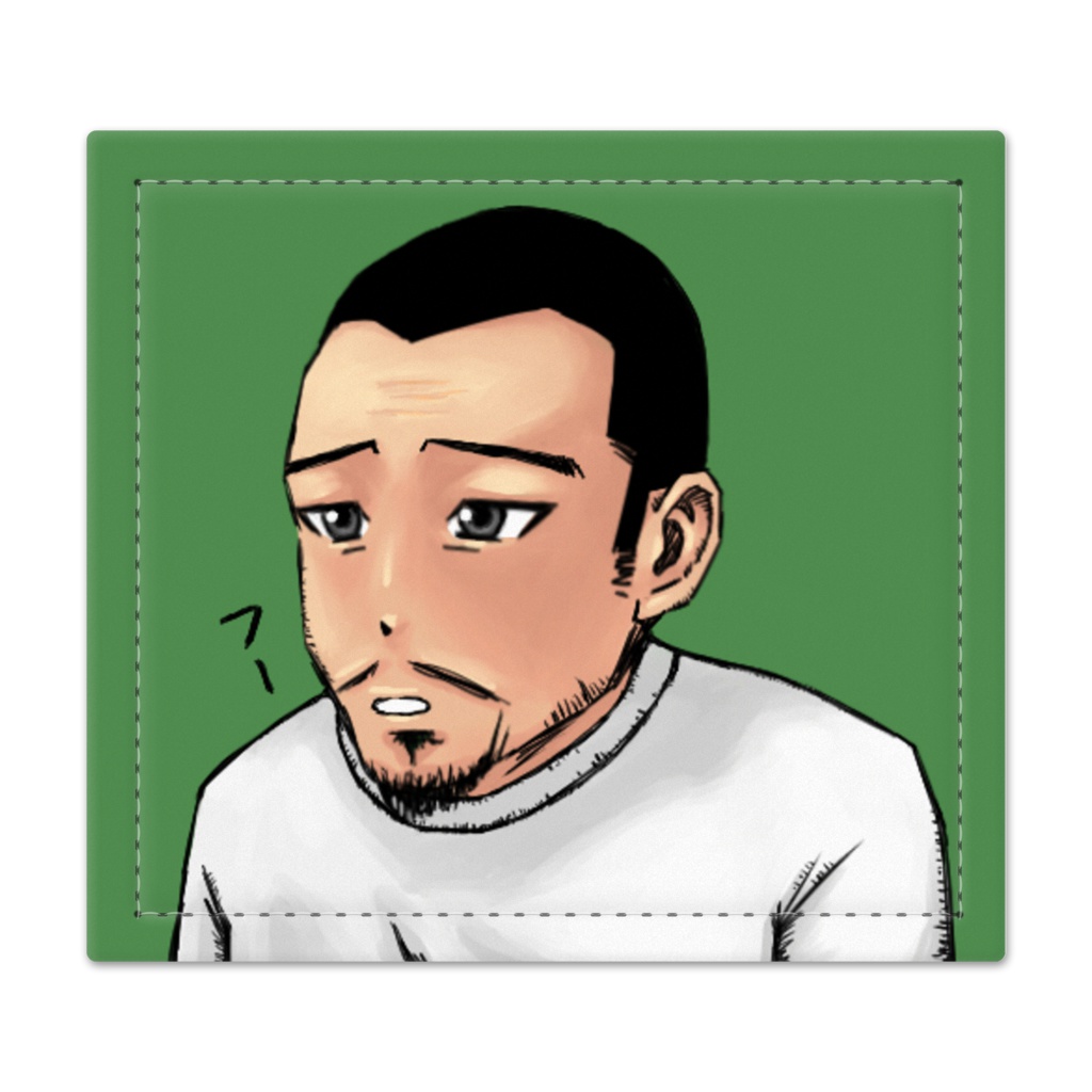 知らないおじさんの捺印マット