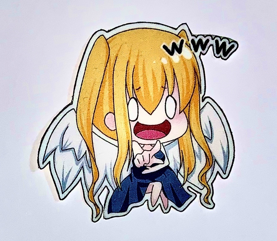 煽る天ちゃん布用ステッカー【数量限定】