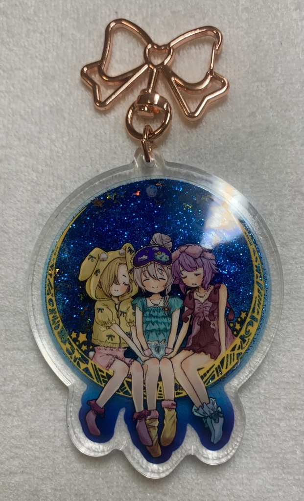 グリッターオイルアクキー