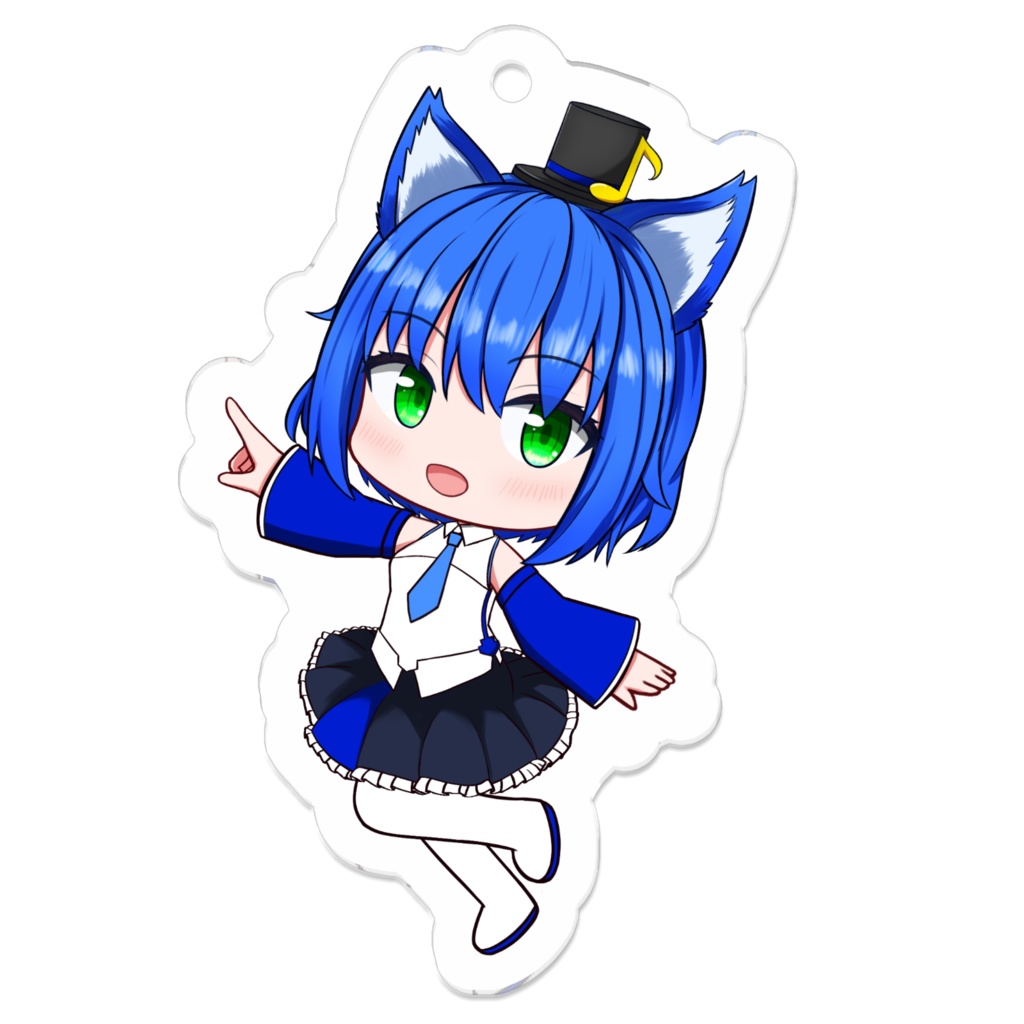 響歌ミニキャラアクリルキーホルダー
