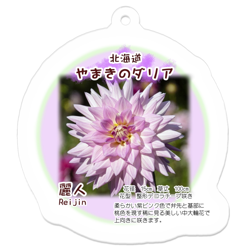 麗人　アクリルキーホルダー