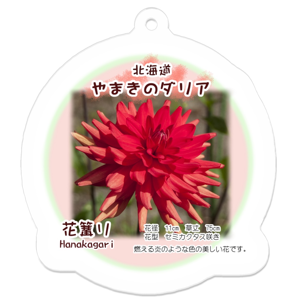 花篝り アクリルキーホルダー