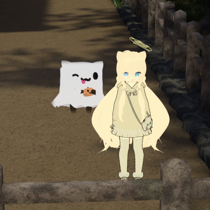 カメラに映る守護霊 ✦ 肉眼では見えない、カメラにだけ写るおばけ【VRChat / Modular Avatar / PC】