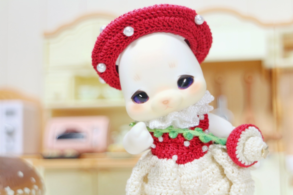 きのこなマッシュロンパース