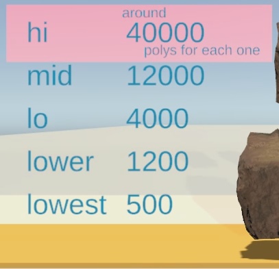 vrc対応 岩セット