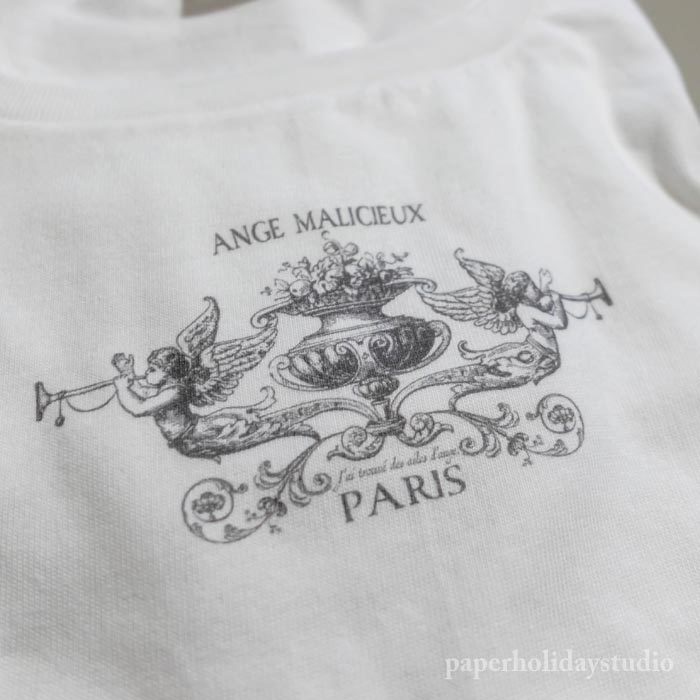 アンティークデザイン・レディースTシャツ