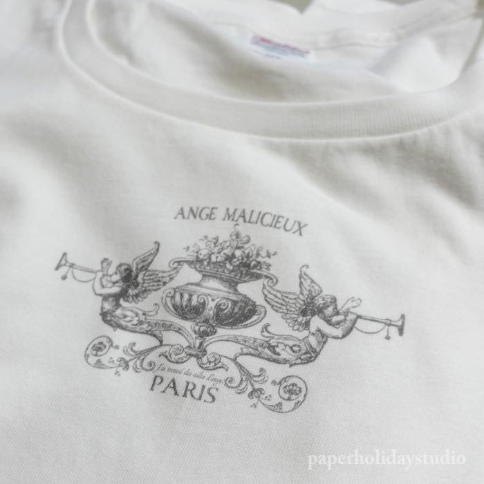 アンティークデザイン・レディースTシャツ