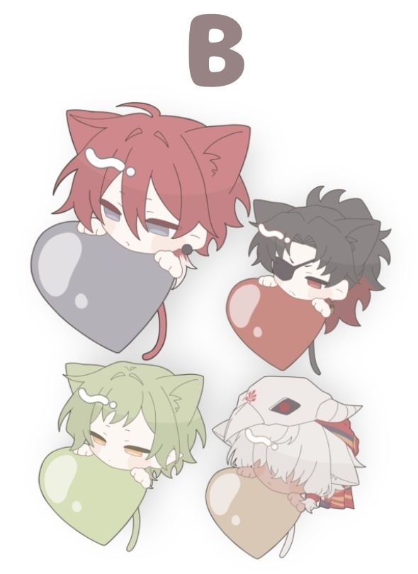 ねこみみステッカーセット