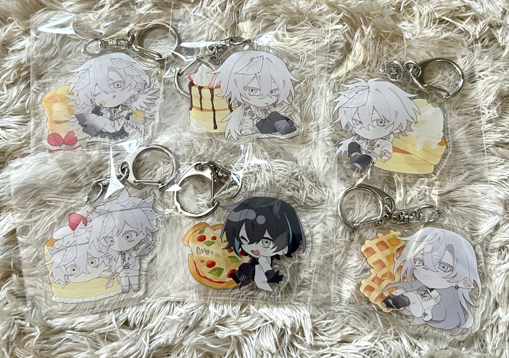 たべものアクキー