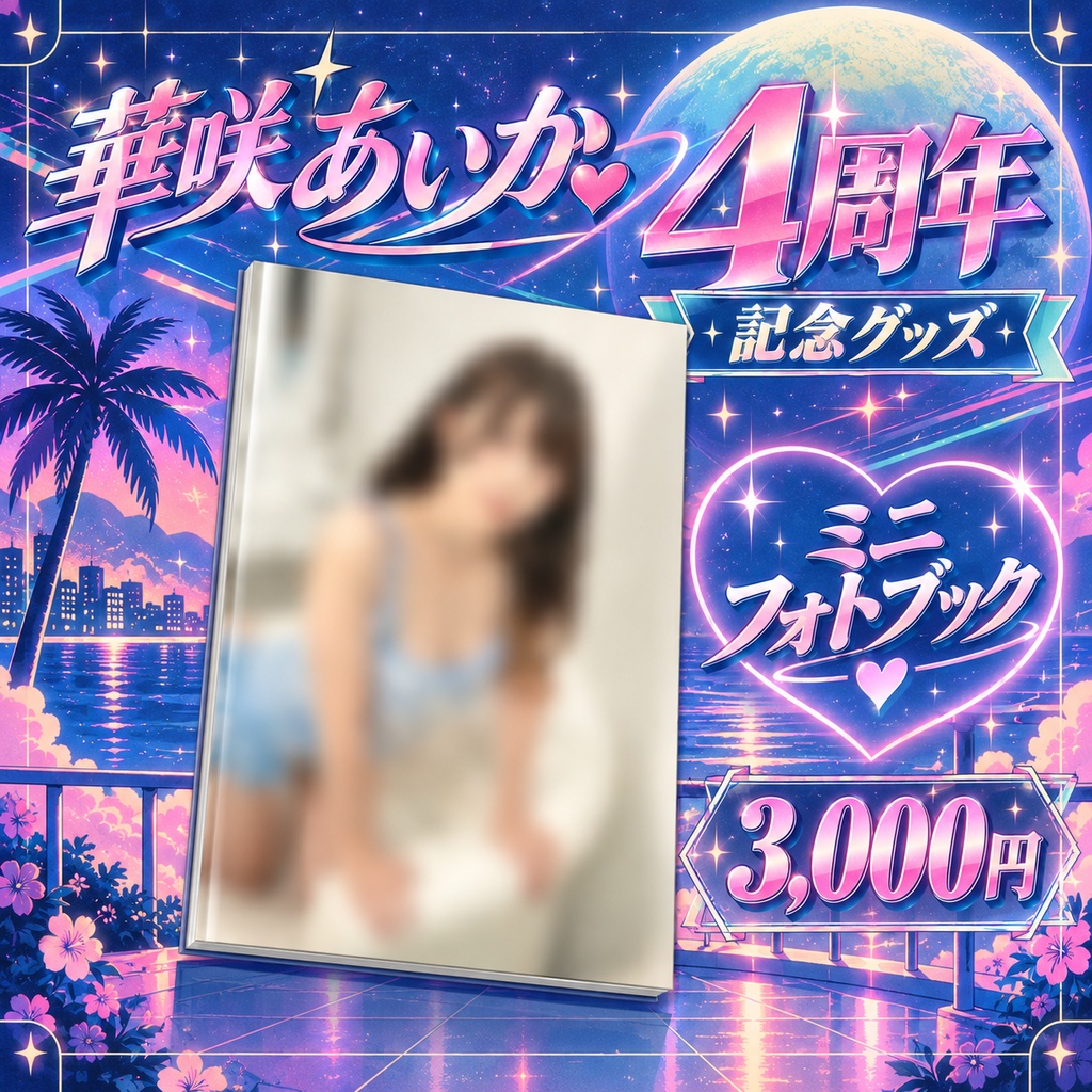 華咲あいか4周年記念グッズ