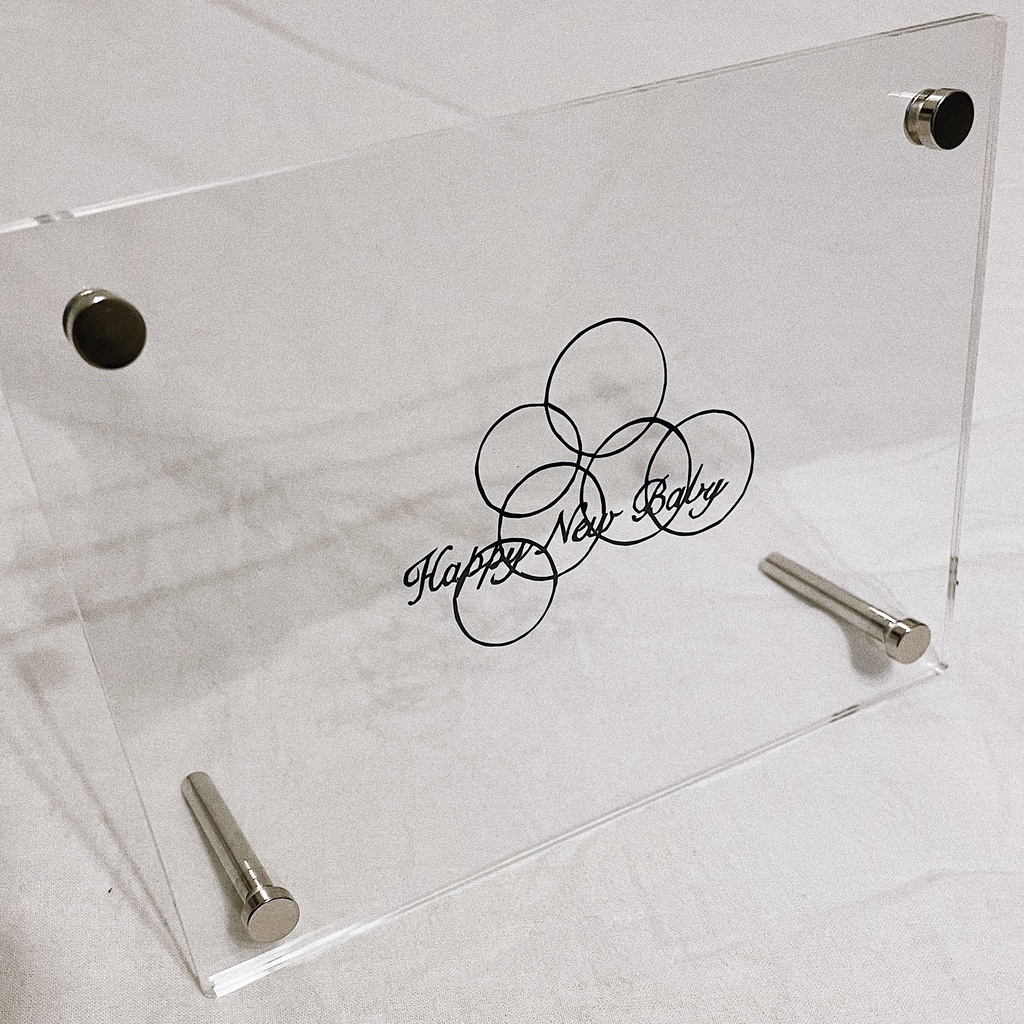 切り絵ギフト Happy New Baby mini