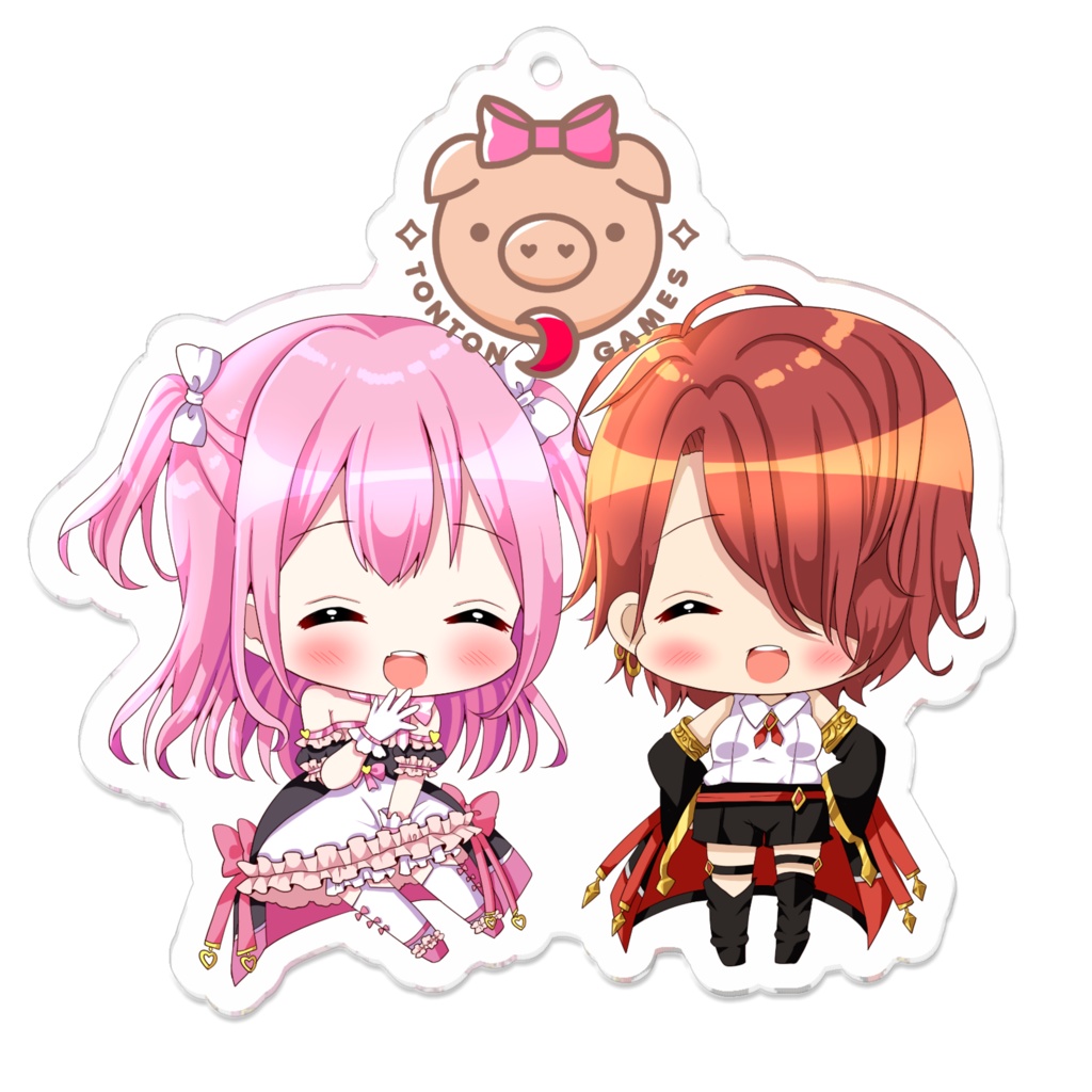 にこにこアクキー