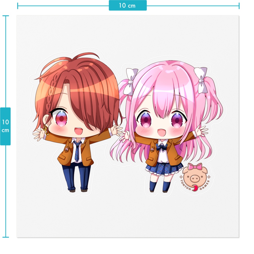 限定イラストステッカー