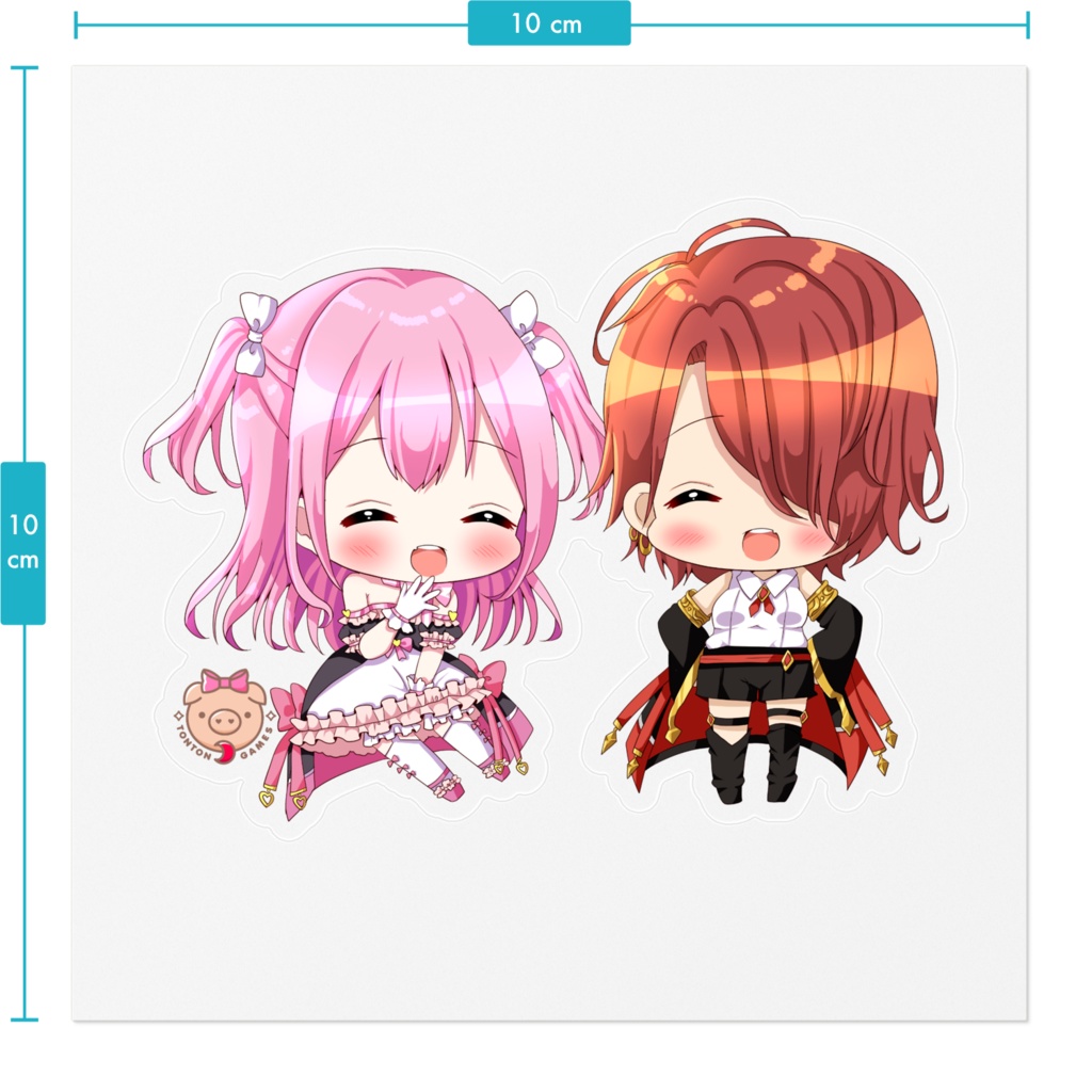 にこにこステッカー