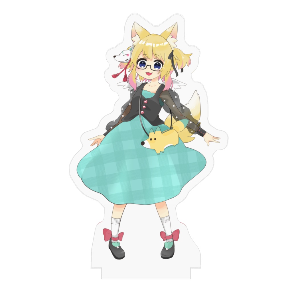 薄荷カジュアル立ち絵アクリルフィギュア