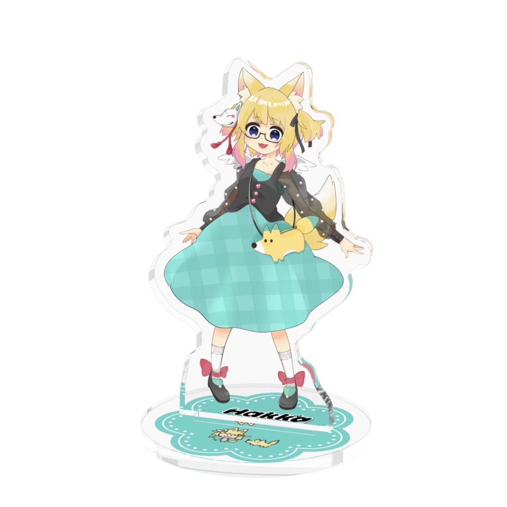 薄荷カジュアル立ち絵アクリルフィギュア