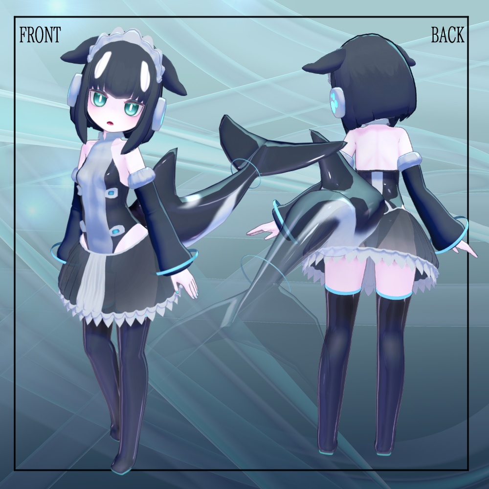 ORCA-NA オルカーナ【VRC対応オリジナル3Dアバター】