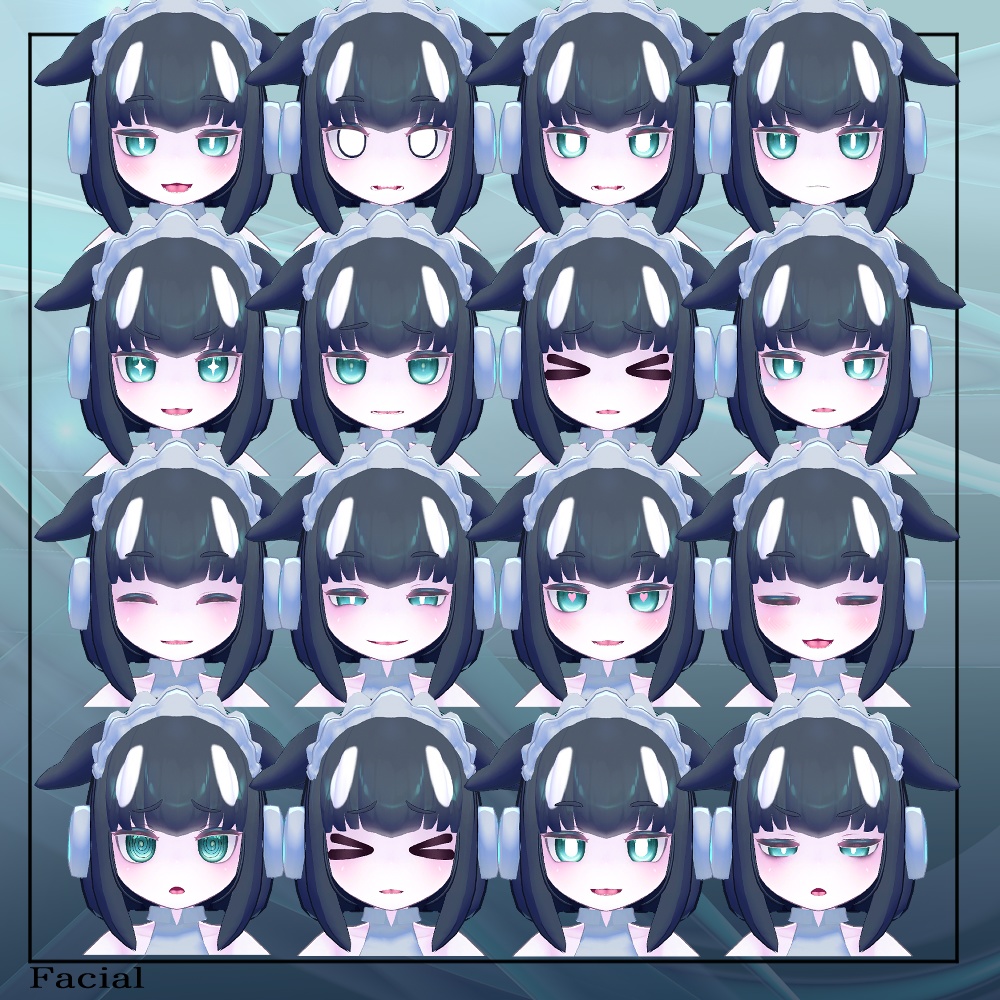 ORCA-NA オルカーナ【VRC対応オリジナル3Dアバター】