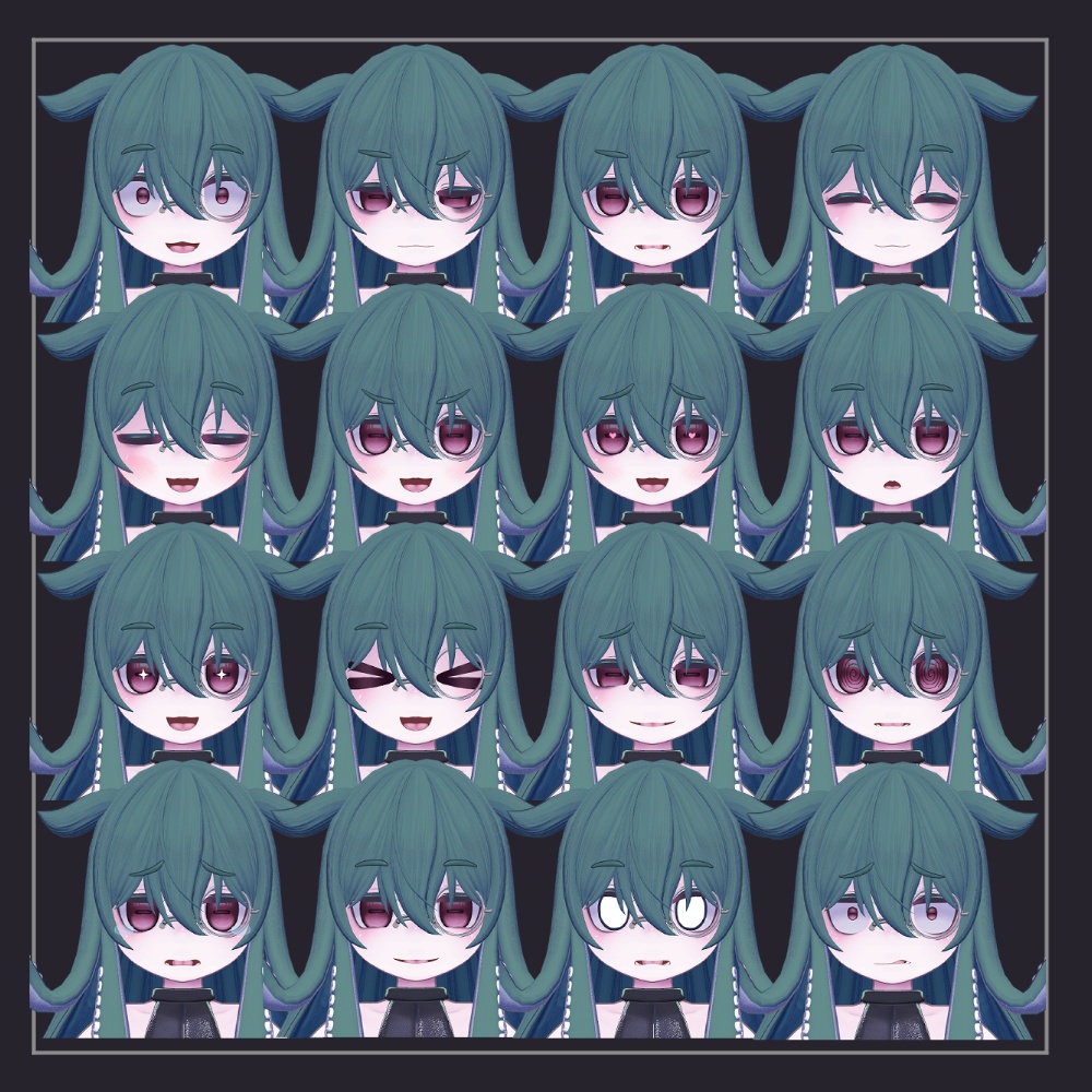 Type:タコナカ【VRC対応オリジナル3Dアバター】