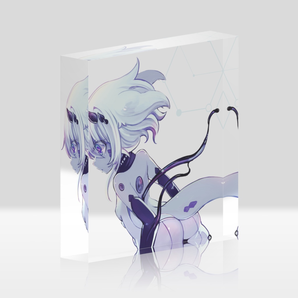 アノマラボお土産アクリルブロック