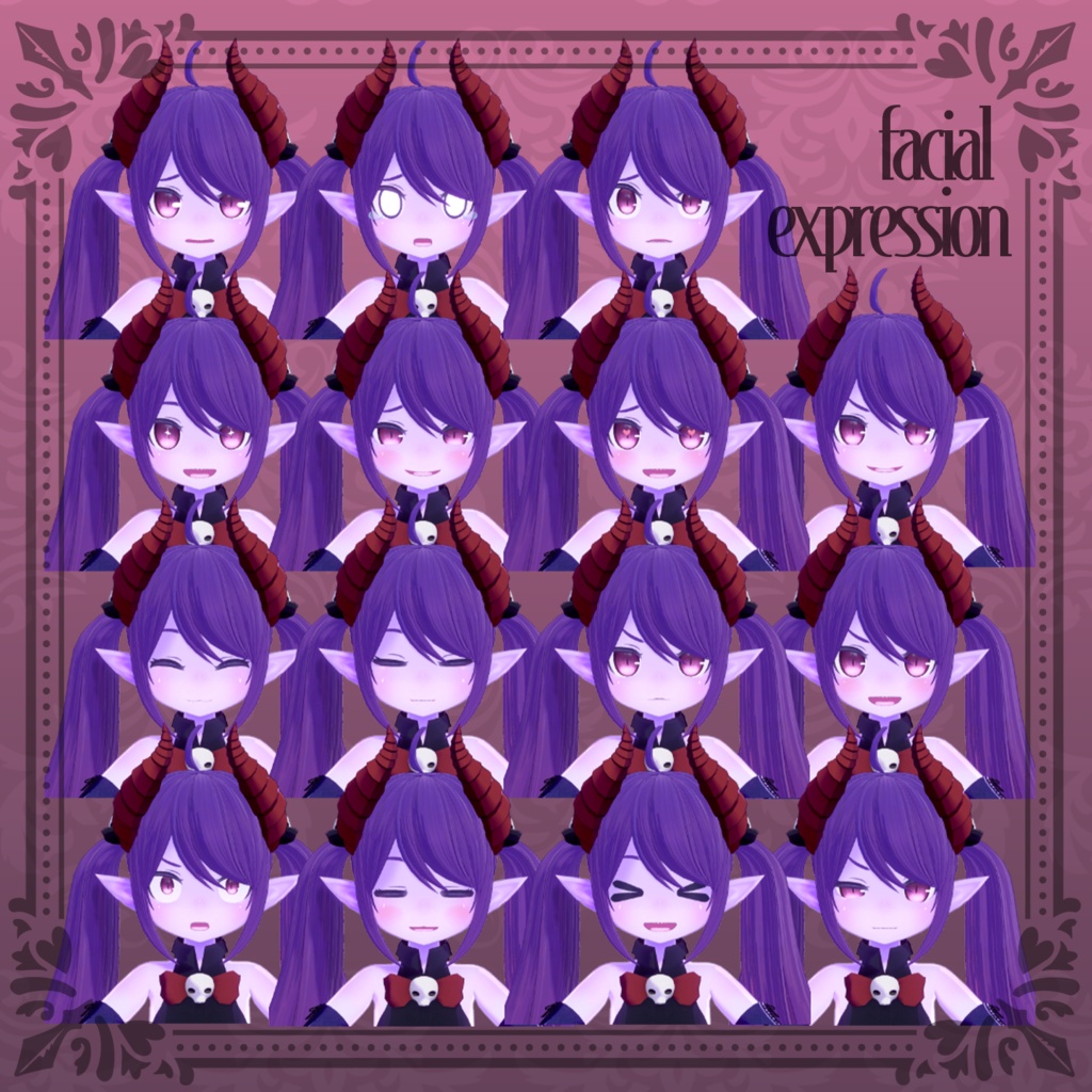 EMMA-エマ【VRC対応オリジナル3Dアバター】