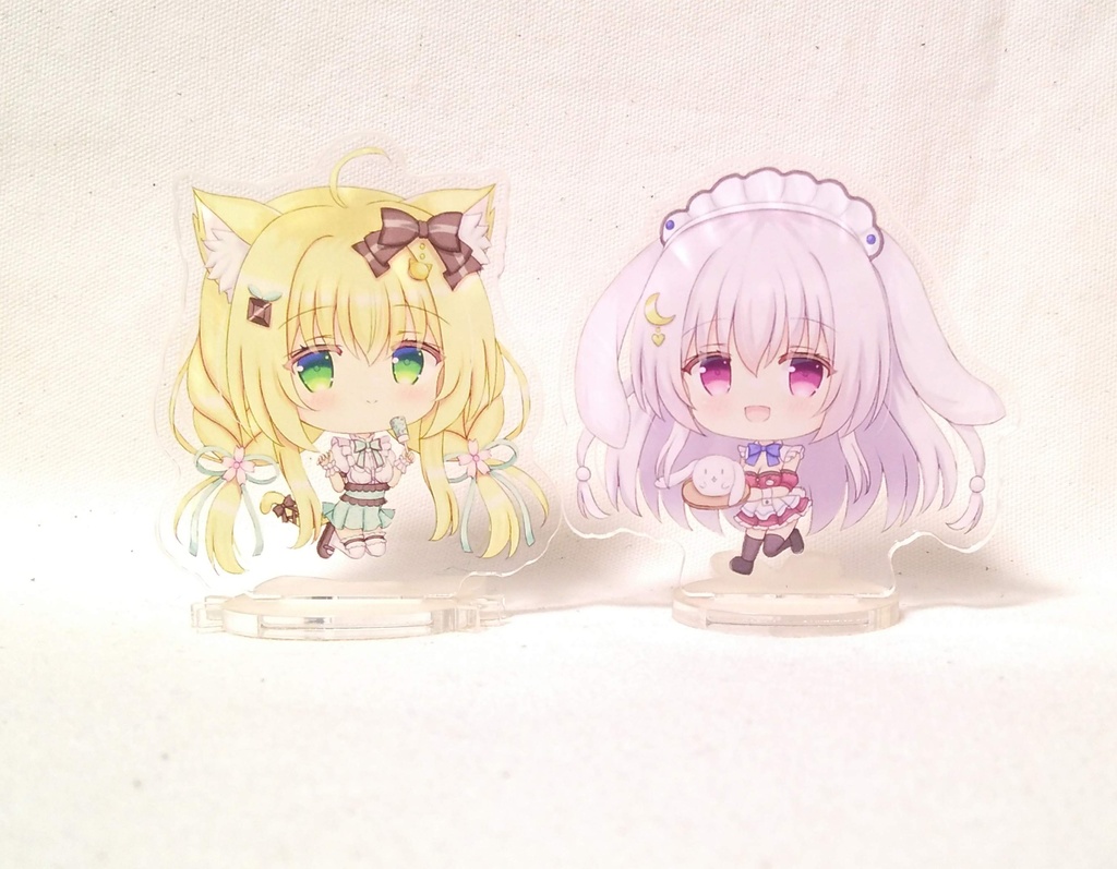 【C104】SDアクスタセットC(チョコミントさん・ぶらんちゃん)