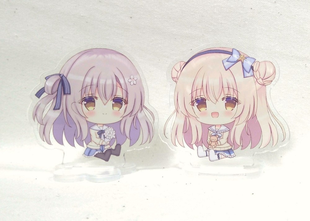 【C105】SDアクスタセットA(花菜ちゃん・ゆあちゃん)