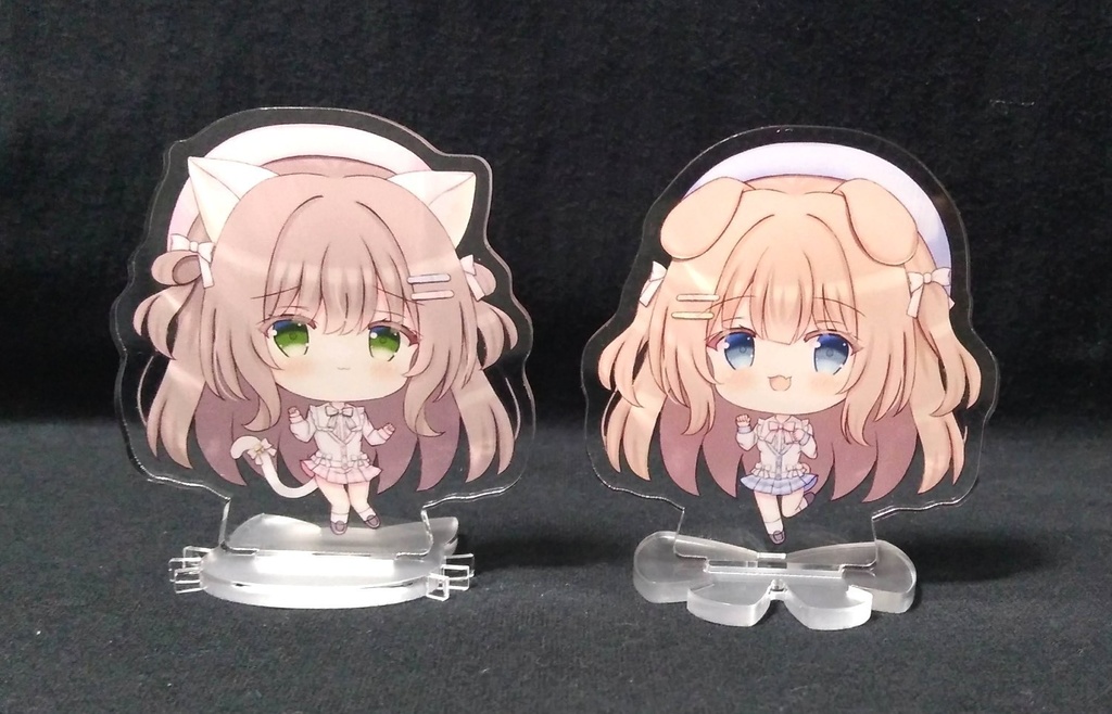 【C107冬】SDアクスタセット(みるちゃん・ここちゃん)