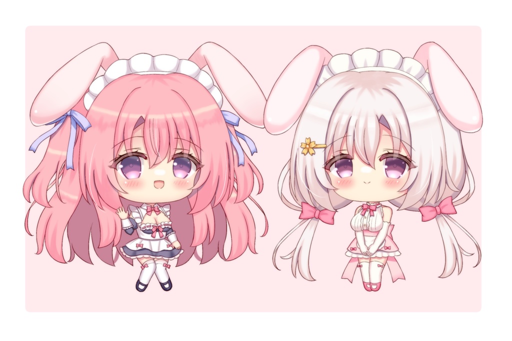 【C107冬】SDアクスタセット(W桜ちゃん)