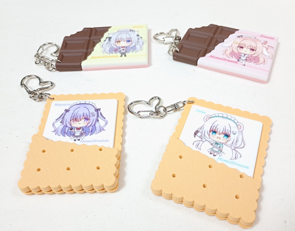 【SC2026春】クッキー型ラバーキーホルダー