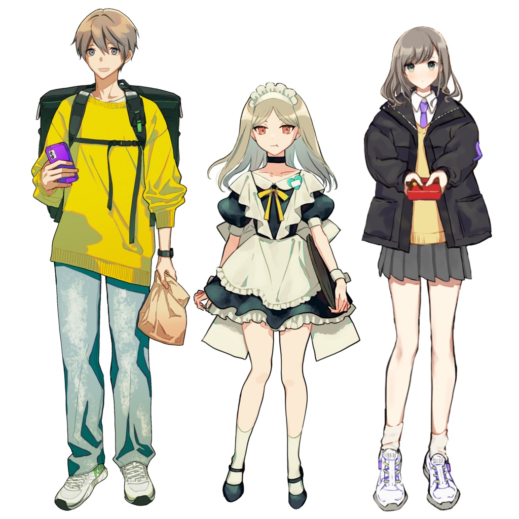 【フリー素材】立ち絵【TRPG】