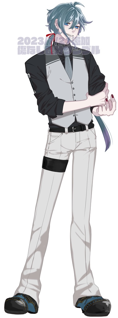 立ち絵素材 男1 有料版購入者特典3