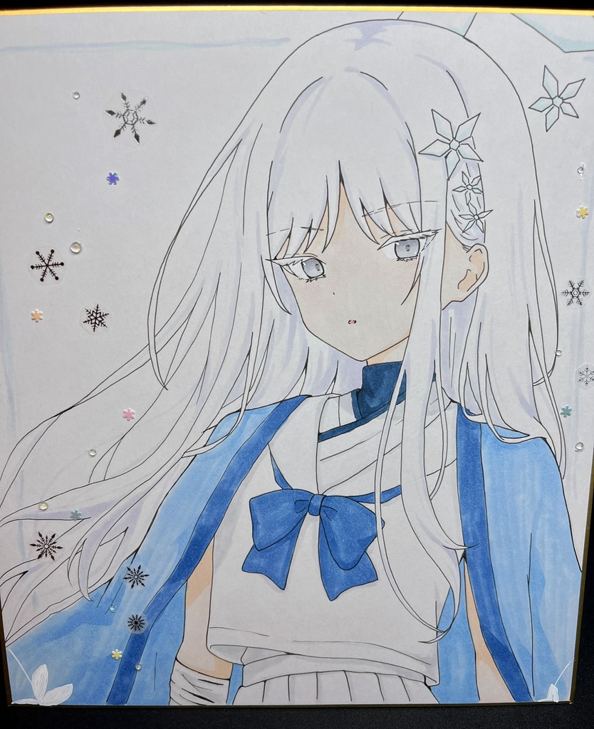 ブルーアーカイブ ナグサ 大色紙