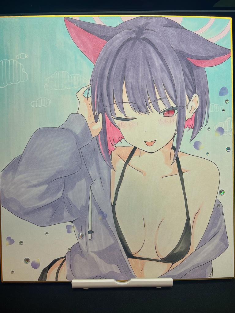 ブルーアーカイブ 杏山カズサ 大色紙