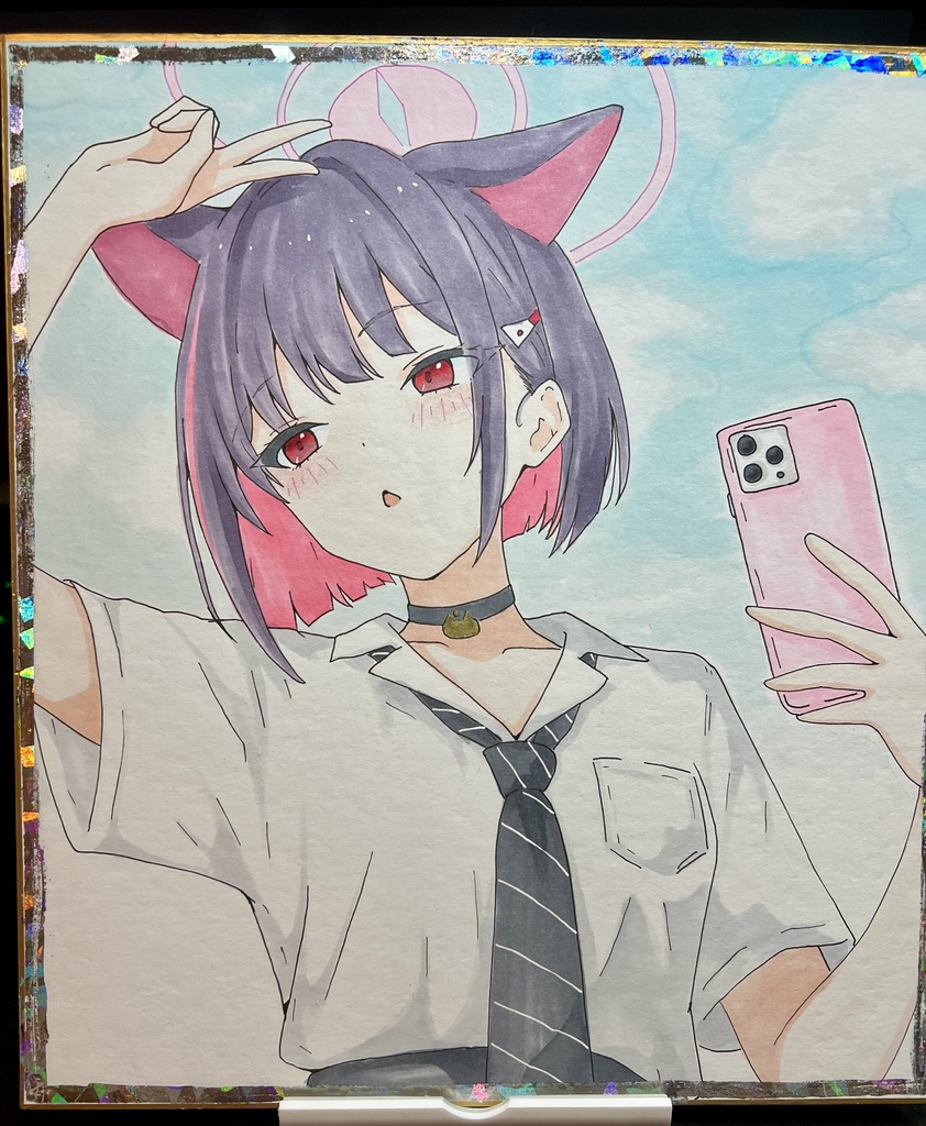 ブルーアーカイブ 杏山カズサ 大色紙