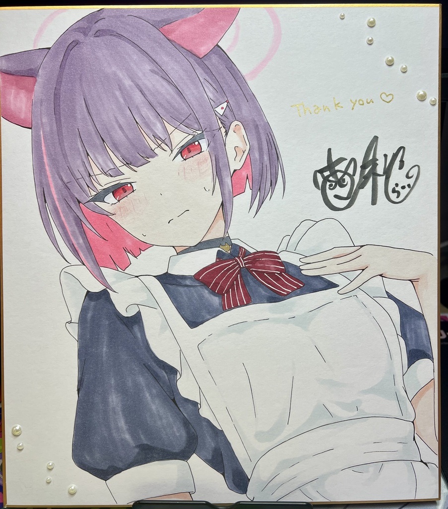 ブルーアーカイブ 杏山カズサ 大色紙