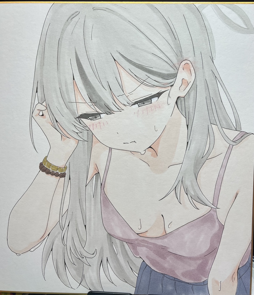 ブルアカ 志真コノカ 大色紙