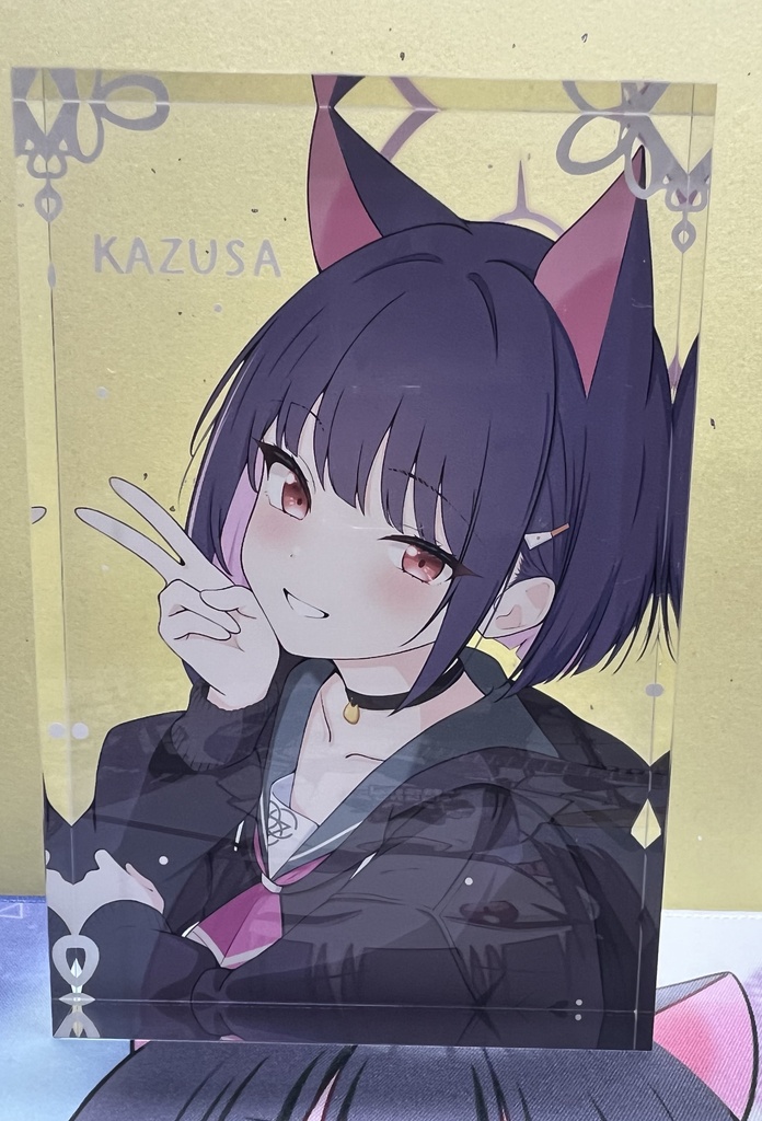 c108 杏山カズサ アクリルブロック※キラキラチェキ付き