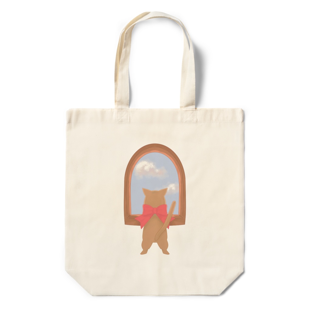 たそがれ猫エコバッグ