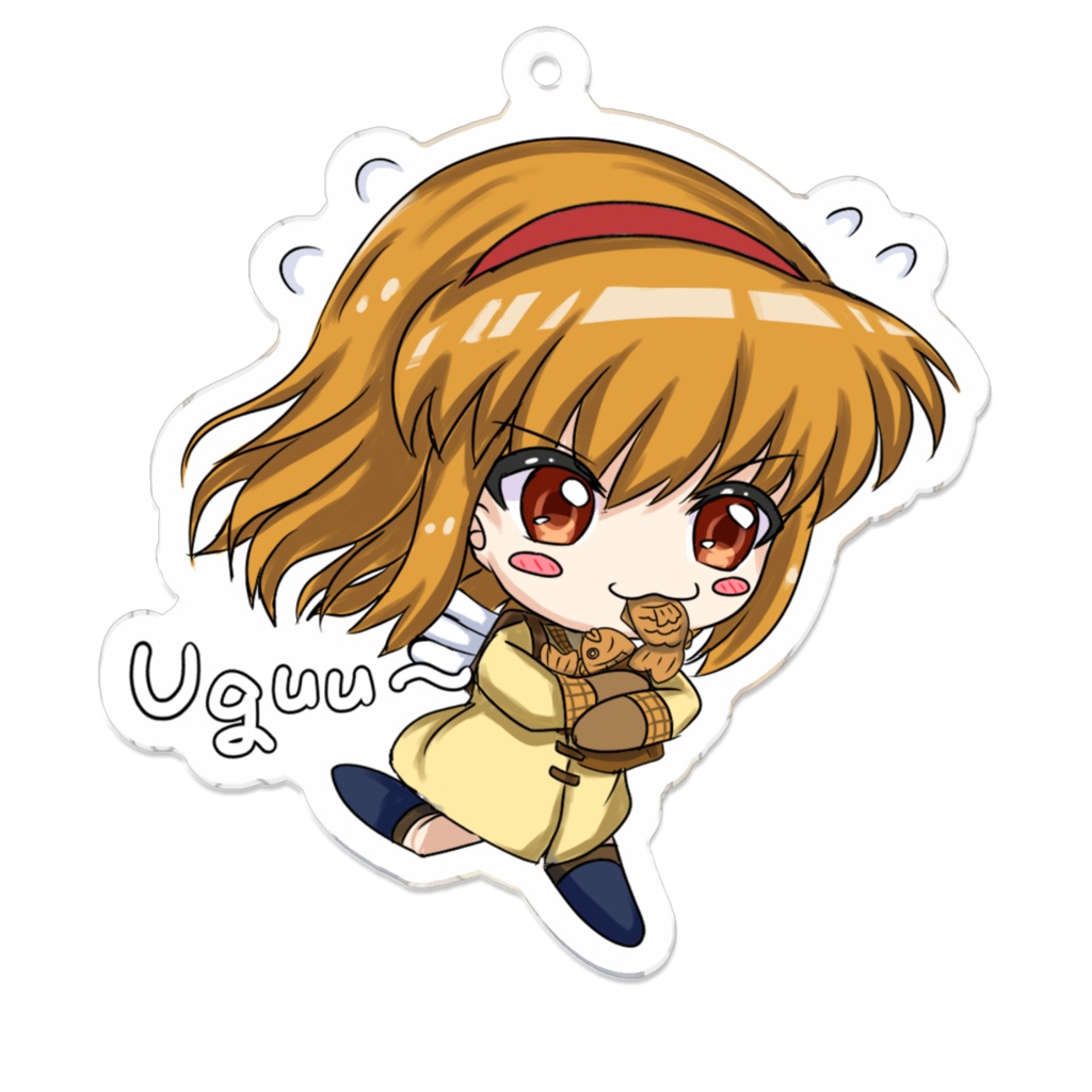 Kanon 月宮あゆ アクリルキーホルダー 70 x 70 (mm)