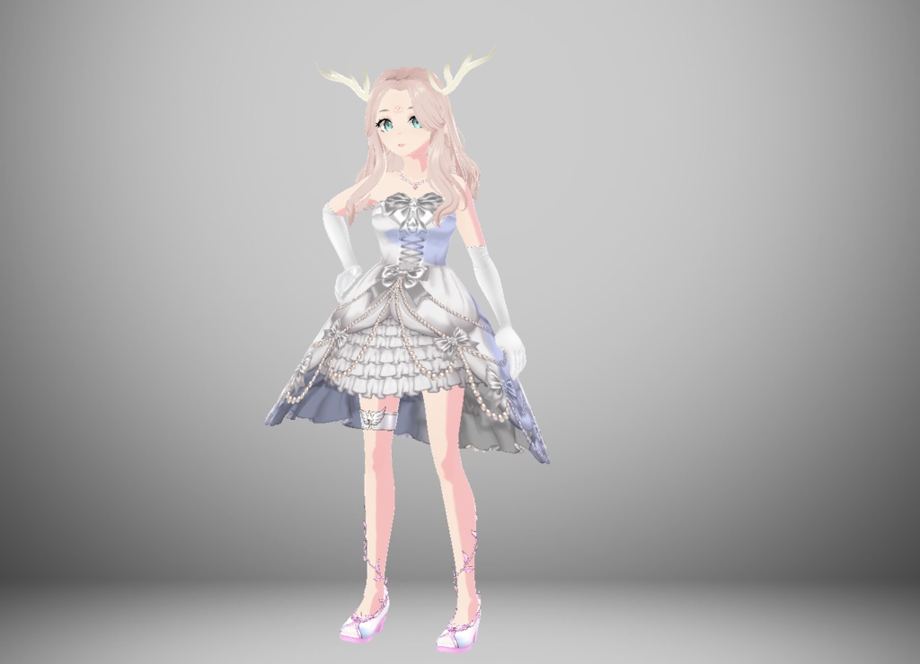 Magical Girl Vtuber 3d Avatar